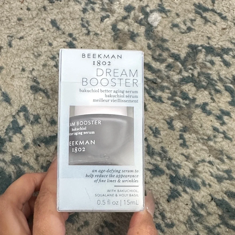 Beekman 1802 Bakuchiol Serum in Lavender Bottle